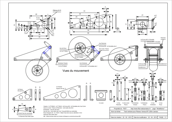 Plan à l&lsquo;échelle 1